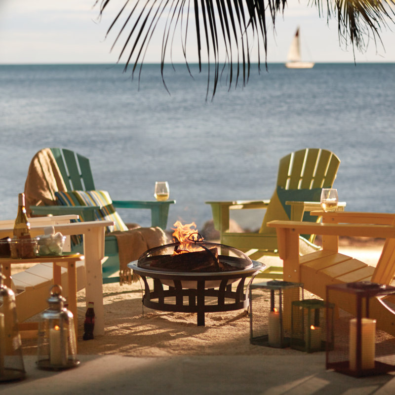 POLYWOOD Palm Coast Adirondack, Lime