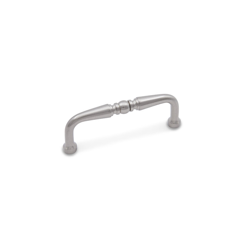 Poignée arche allongée 3 po CP Series, Nickel satiné