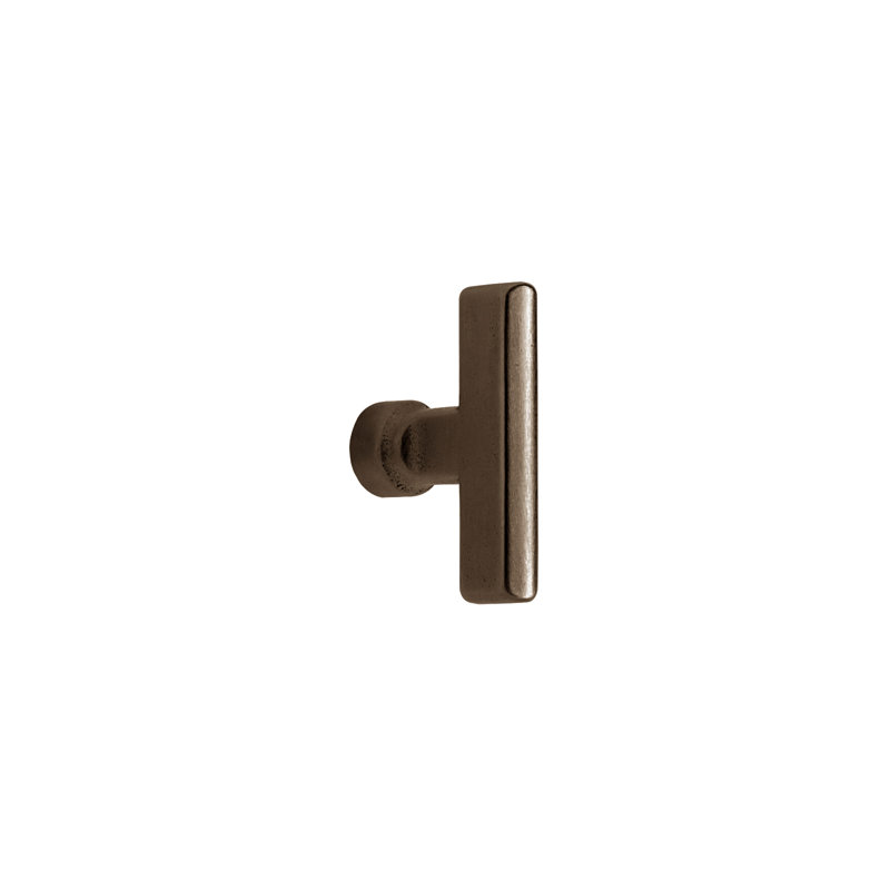 Olympus Bronze Bar Knob, Silicon Bronze Rust