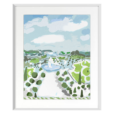 Garden Views 2 Print by Dana Gibson