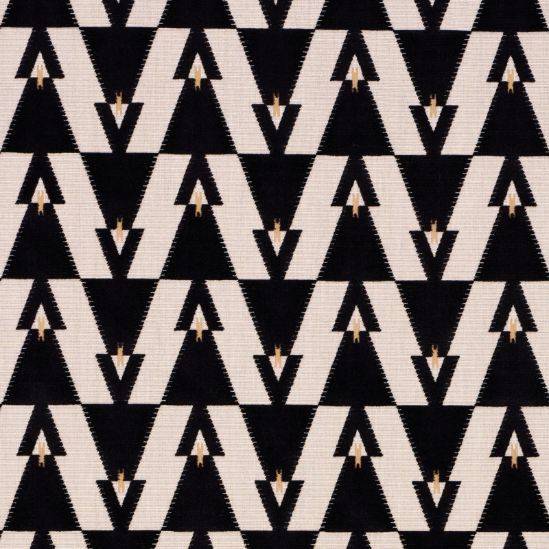 Tissu kalido Schumacher X A Rhum, Onyx