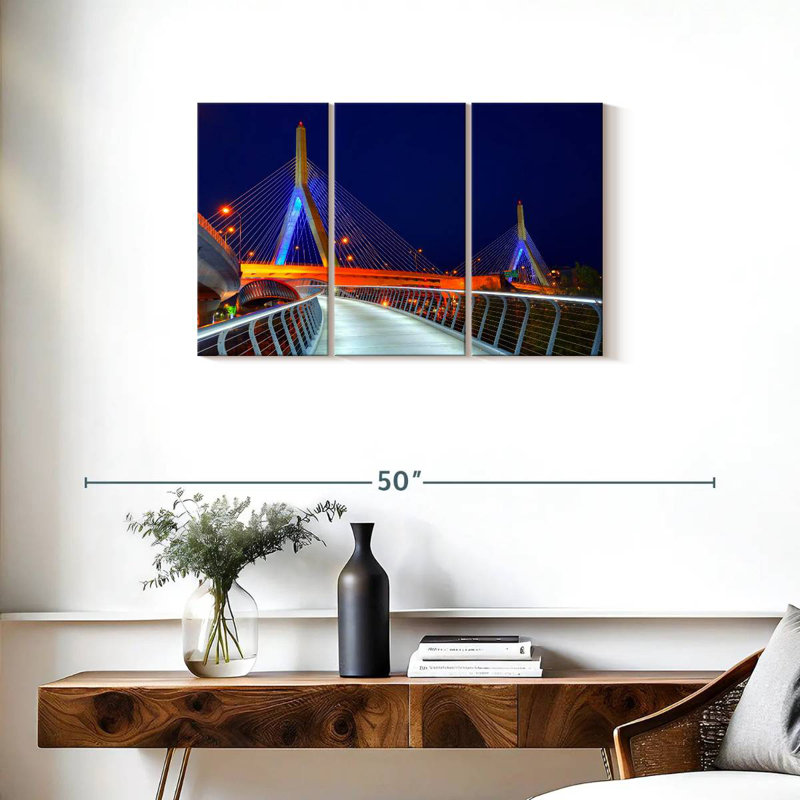 Pont patriotique Zakim, H 20 po x l 33 po