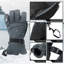 Gants de ski d'hiver pour adultes, mitaines imperméables pour le cyclisme, le ski et le pelletage