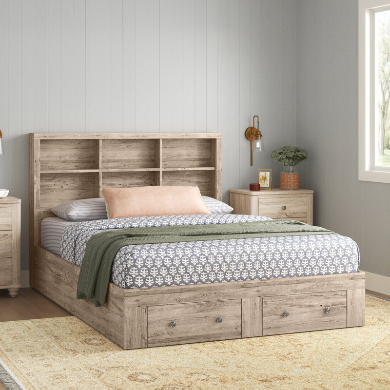 Jylisa Bookcase Storage Bed, Queen