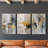 Abstract Series CLXIV -Set Of 3 Gallery Wrapped Canvas -Ready to Hang-1199262322
