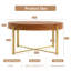 Table basse ronde moderne et rétro-129704996-129704997
