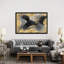 «Free form Gray on Gold II», reproduction sur toile-29086660-72802280-72802281