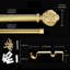 Tringle à rideaux double réglable 1,125 po Jalyia-905893714-905507061