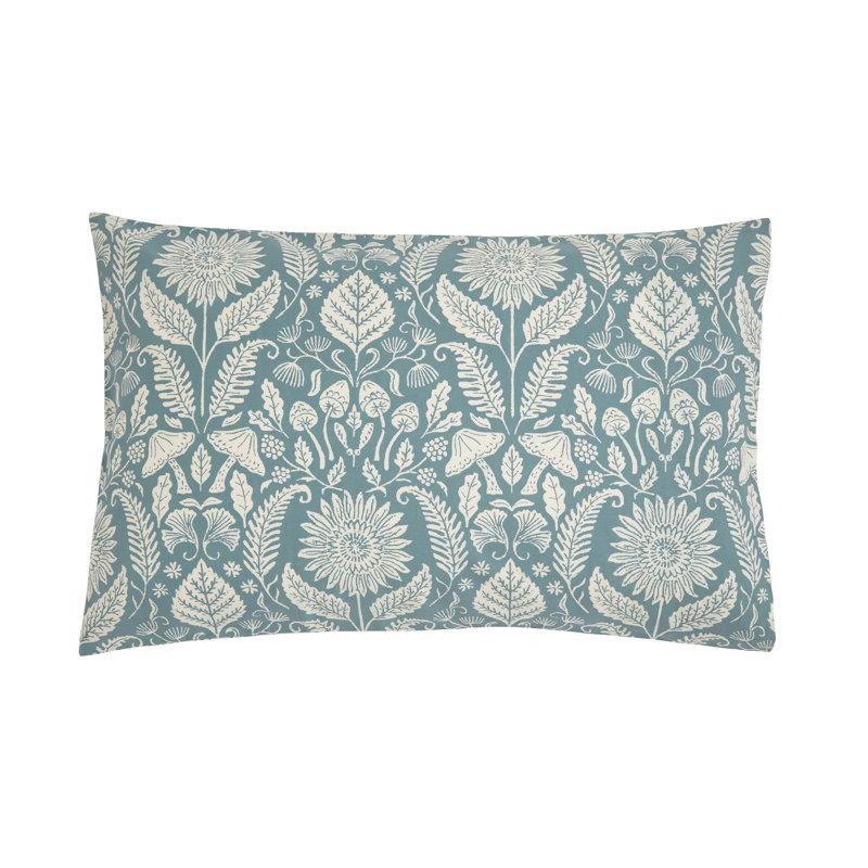 Sunflowers Duvet Cover Set, Teal, Double Duvet Cover + 2 Pillowcases