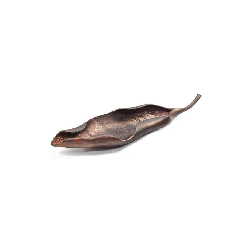 Whispering Leaf, 3.75" H x 24.75" W x 7" D