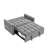 Shaiana 54.72'' Velvet Reclining Sleeper Sofa-103792783