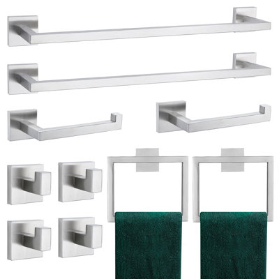 10-Piece Bathroom Hardware Set (Set Of 10)