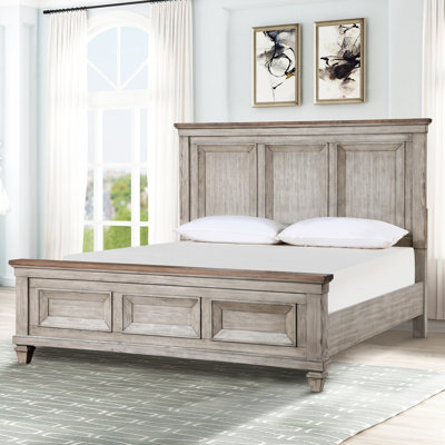 Lit standard en bois massif Mirabeau