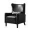 Fauteuil inclinable manuel en faux cuir Alexis-342415610