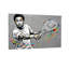 Impression de mode joueur de tennis coloré en action-903999736