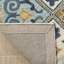Tapis géométrique en laine crocheté à la main Guzi-22159455