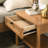 Vichy Single-Drawer Bedroom Nightstand With Shelf, Light Walnut