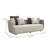 82.68'' Wide Rectangle Patio Sofa with Cushions