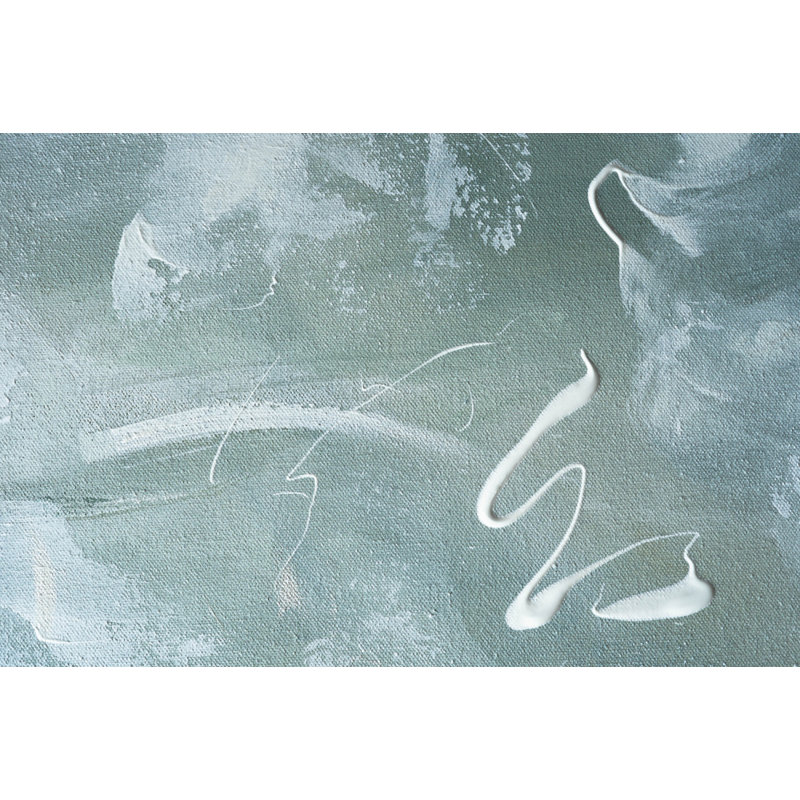 Green Acrylic No 1, 50.8 cm H x 76.2 cm W