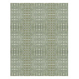 Crescendo Wool Geometric Area Rug in Green/Neutral