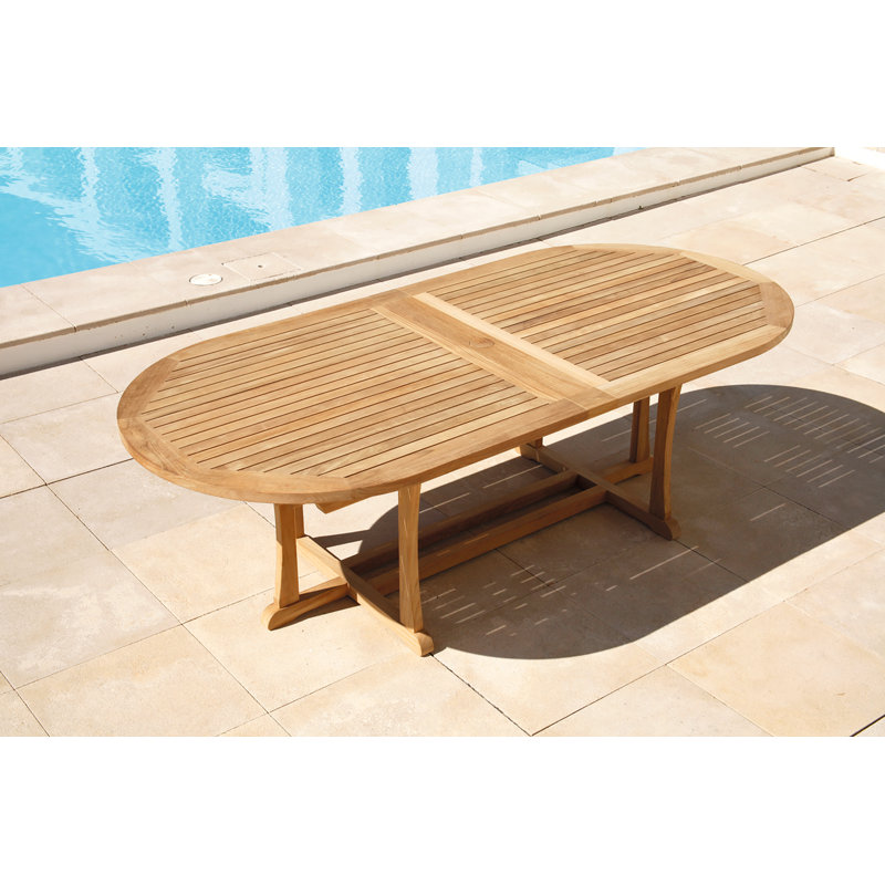 Stirling Outdoor Oval Teak Dining Table