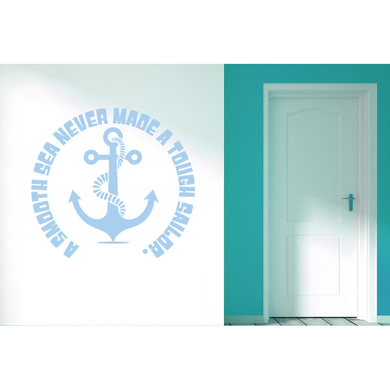 Nautical & Beach Wall Decal, Light Blue