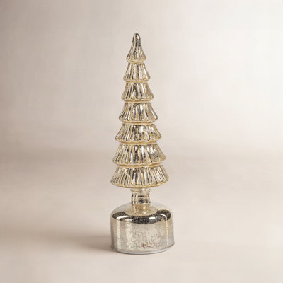 Rotating Lighted Tabletop Christmas Tree