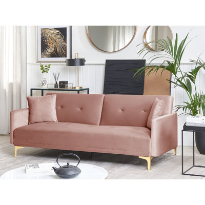 Ethel 3 Seater Velvet Sleeper