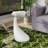Clinger Glass Top End Table-19387390