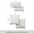 MARTHA STEWART Modern Banana Leaves Indoor Outdoor Pillow 2-Pack Set, 18"-110468834-110468833-110468832
