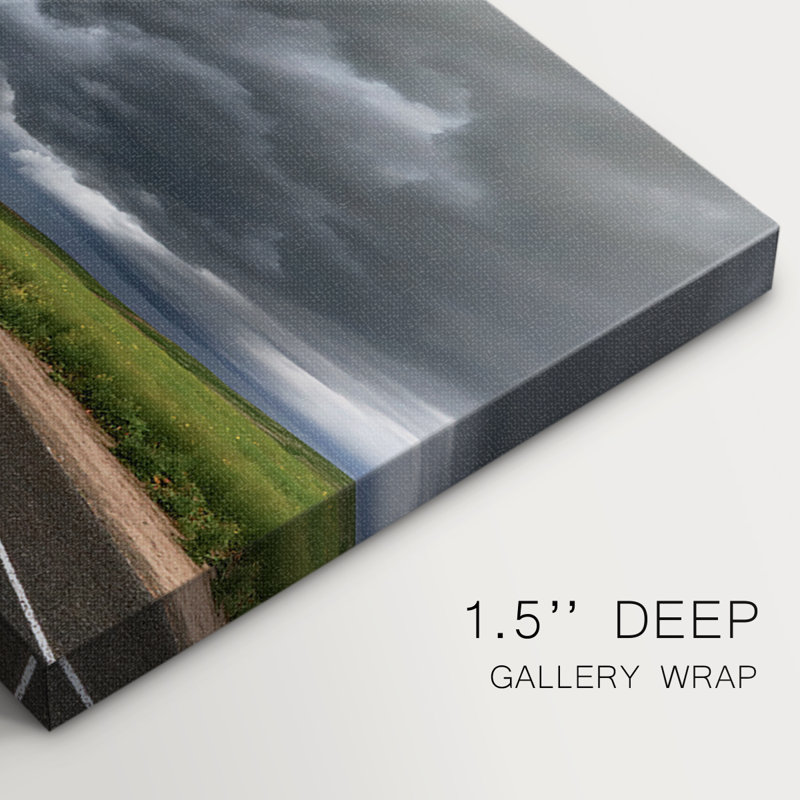 Thunder- Gallery Wrapped Canvas -Ready to Hang, 16" H x 32" W
