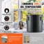 Seau à graisse pour friteuse VEVOR, chariot de récupération d'huile 10 gallons, acier inoxydable-99217043