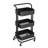 35.07'' H x 16.93'' W 3 - Cabinet Utility Cart with Wheels