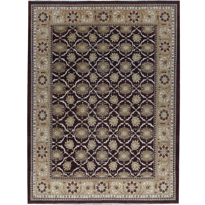 Wool Oriental Area Rug, Rectangle 13'1" x 16'8"