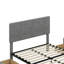 Lit plateforme tapissier double Lilianna-359818032