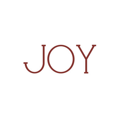 Joy Red - Wrapped Canvas Print