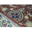 One-of-a-Kind Hand-Knotted High-Quality 5'1" x 8'1" Wool Area Rug in Rust/Beige/Navy