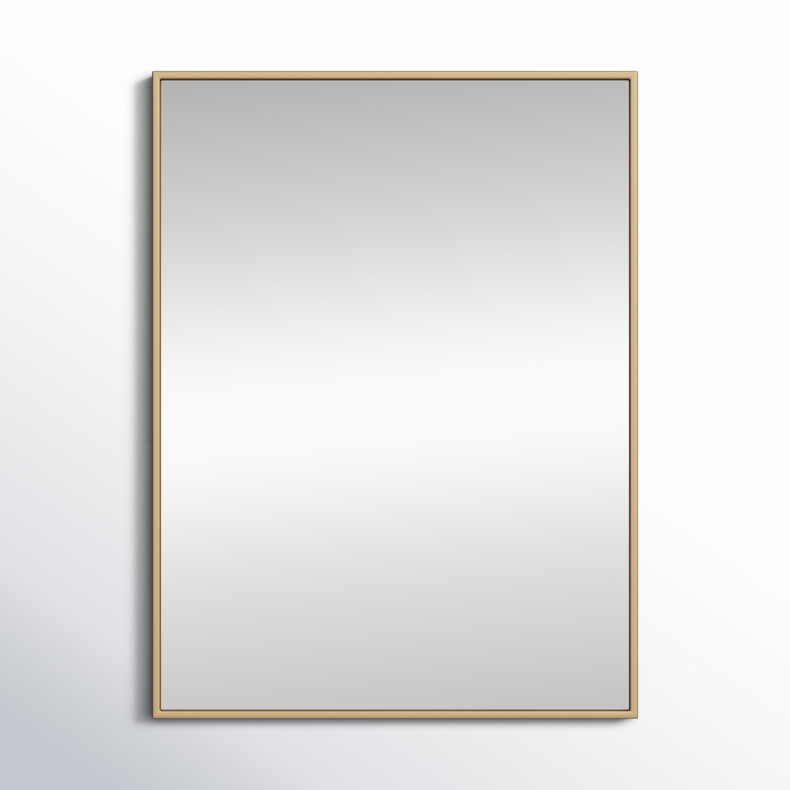 Sabine 36" Accent Mirror, 32" x 24", Brass