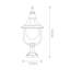 Whaley Bridge Transparent Pier Mount Light