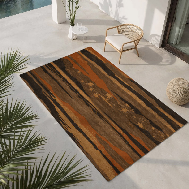 Tapis intérieur et extérieur Sunlit Ascent, Rectangle 9 pi x 12 pi