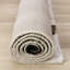 Tapis luxueux à motif géométrique brun ivoire luxueux-425048782