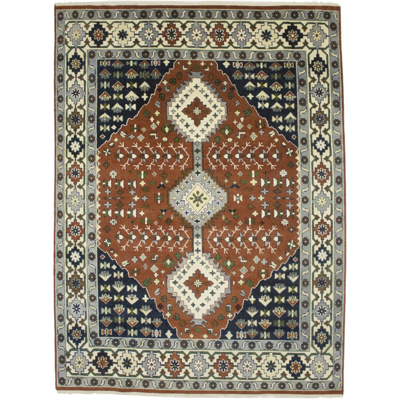 Tapis oriental rouille 9 x 12