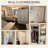 3 Door Wardrobe Armoire with Hanging Rod and Storage Shelves for Bedroom Organization-1890546021