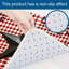 Ensemble de tapis de sol en flanelle 2 pièces Gingham