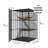 Tucker Murphy Pet™ Cat Cage Multi-Purpose Cat Enclosure, DIY Indoor Playpen And Kennel With Large Hammock For Cats And Small Animals