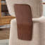 Chaise rembourrée de 21 po de largeur avec roulettes-645395400