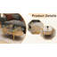 Table basse ovale en verre de forme moderne-864455995