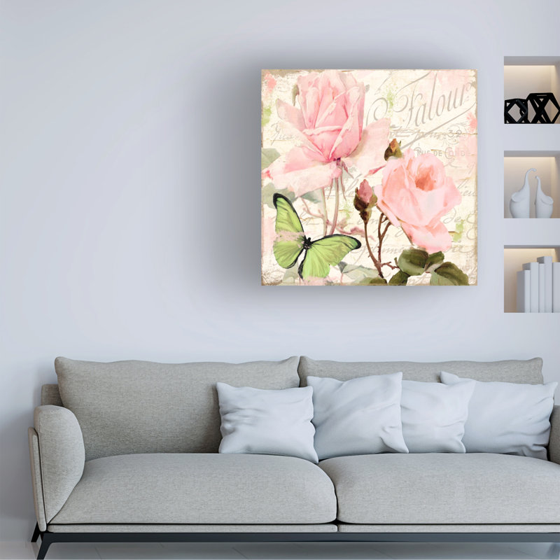 Sasha Florabella III Canvas Art_ALI73319, 14" H x 14" W