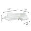 Canapé modulaire d'angle Helsel-25610168-26342370