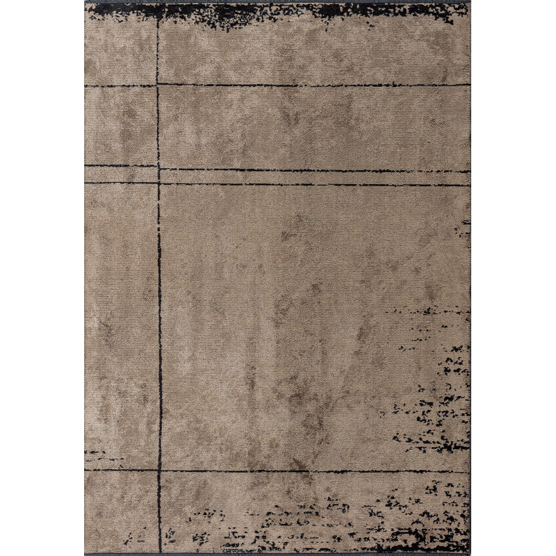 Modern Patternless Abstract, Square 9'